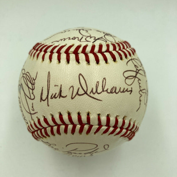 Stunning 1972 Oakland A's Athletics World Series Champs Team Signed Baseball JSA