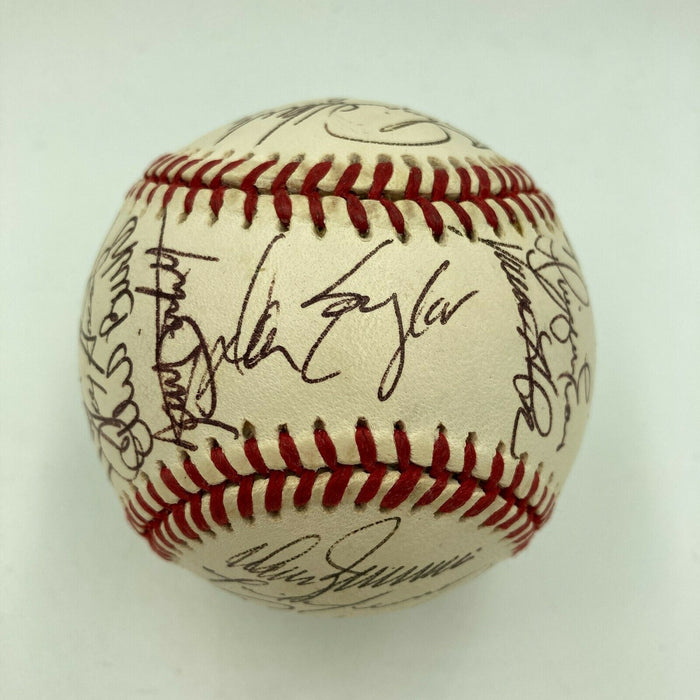 1994 Colorado Rockies Team Signed National League Baseball With COA