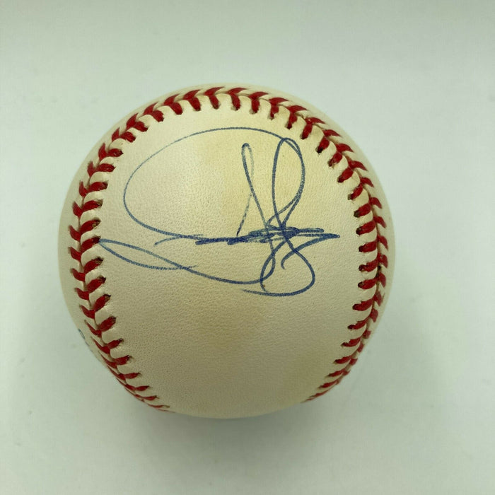 Larry Walker Signed Autographed Official Major League Baseball