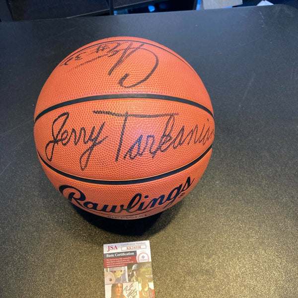 Jerry Tarkanian 2000 Fresno State Bulldogs Team Signed NCAA Basketball JSA COA