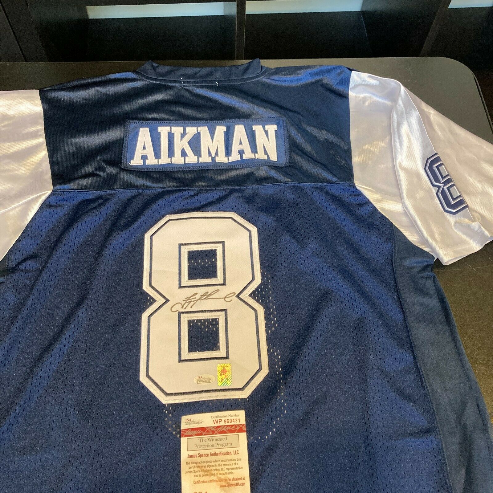 Troy Aikman throwback jersey