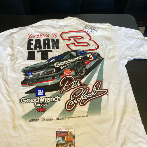 Dale Earnhardt Sr. Signed Autographed Nascar T-Shirt With JSA COA