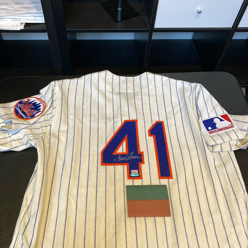 Stunning Tom Seaver Signed 1969 New York Mets Jersey With UDA Upper Deck COA