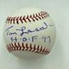 Tommy Lasorda Hall Of Fame 1997 Signed MLB Baseball JSA COA