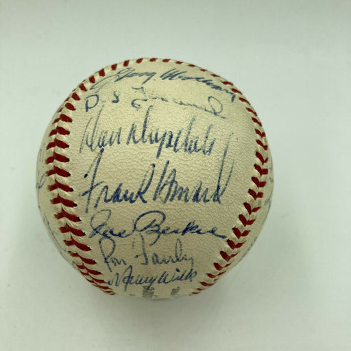 1963 Los Angeles Dodgers World Series Champs Team Signed Baseball With JSA COA