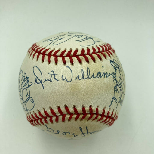 1973 Oakland A's Athletics World Series Champs Team Signed Baseball With JSA COA