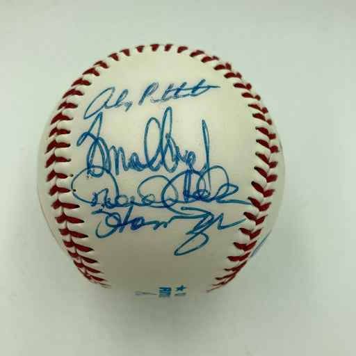 Derek Jeter 1998 New York Yankees World Series Champs Team Signed Baseball PSA
