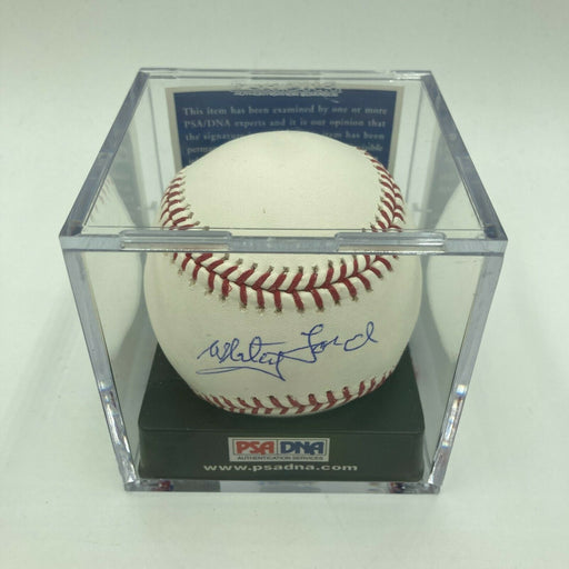 Whitey Ford Single Signed Major League Baseball PSA DNA Graded MINT 9