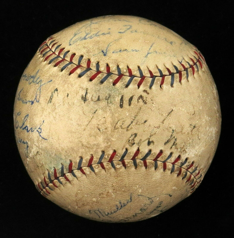 Stunning Babe Ruth Single Signed Autographed 1928 Baseball With JSA COA