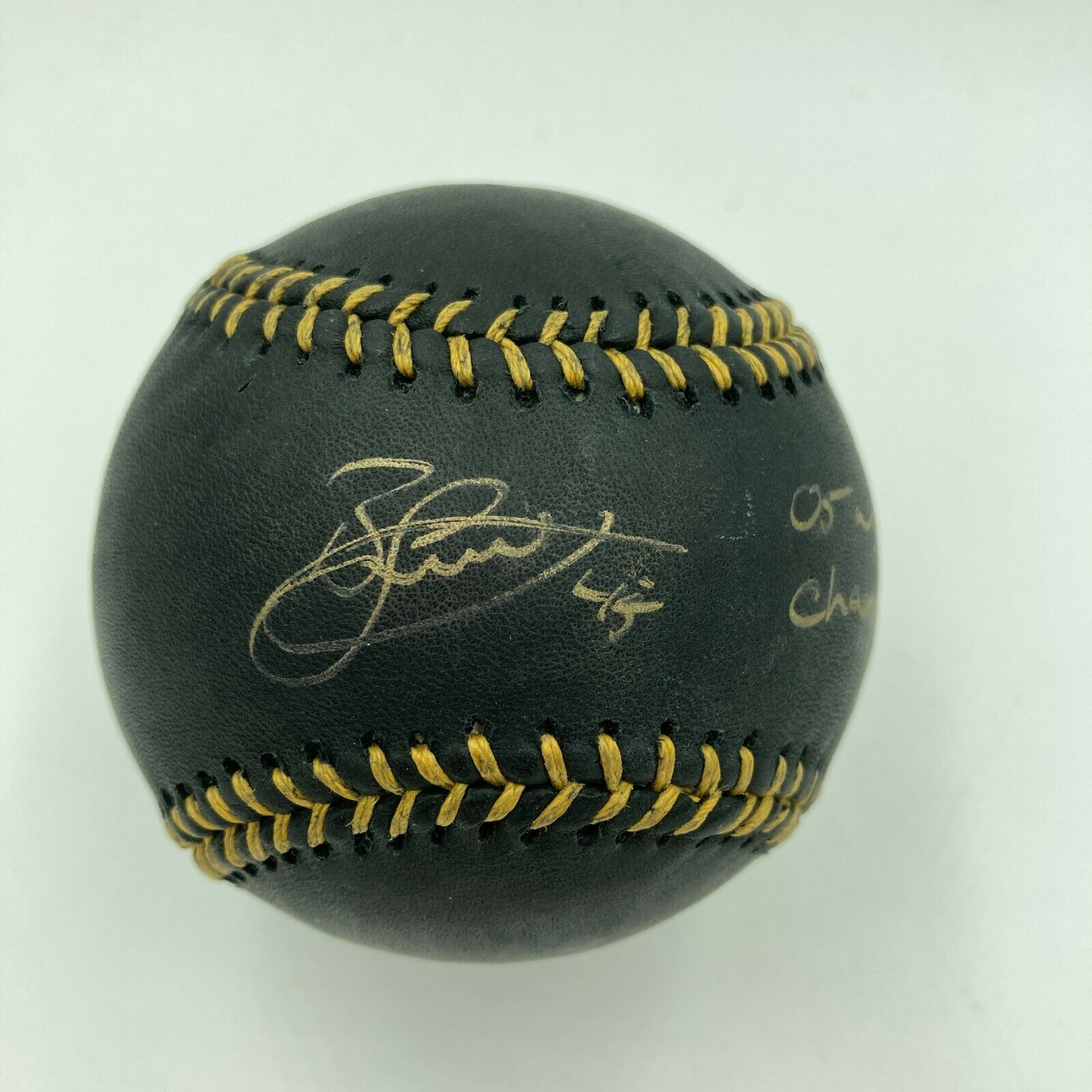 Bobby Jenks 2005 World Series Champs Signed Inscribed Major