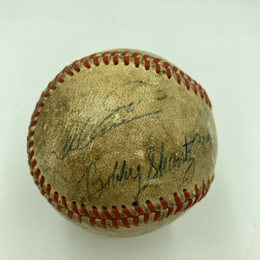 1950 Minor League All Star Game Team Signed Game Used Baseball JSA COA