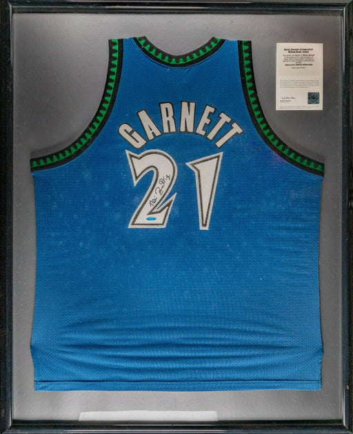 Kevin Garnett Signed Authentic Minnesota Timberwolves Jersey Upper Deck UDA COA