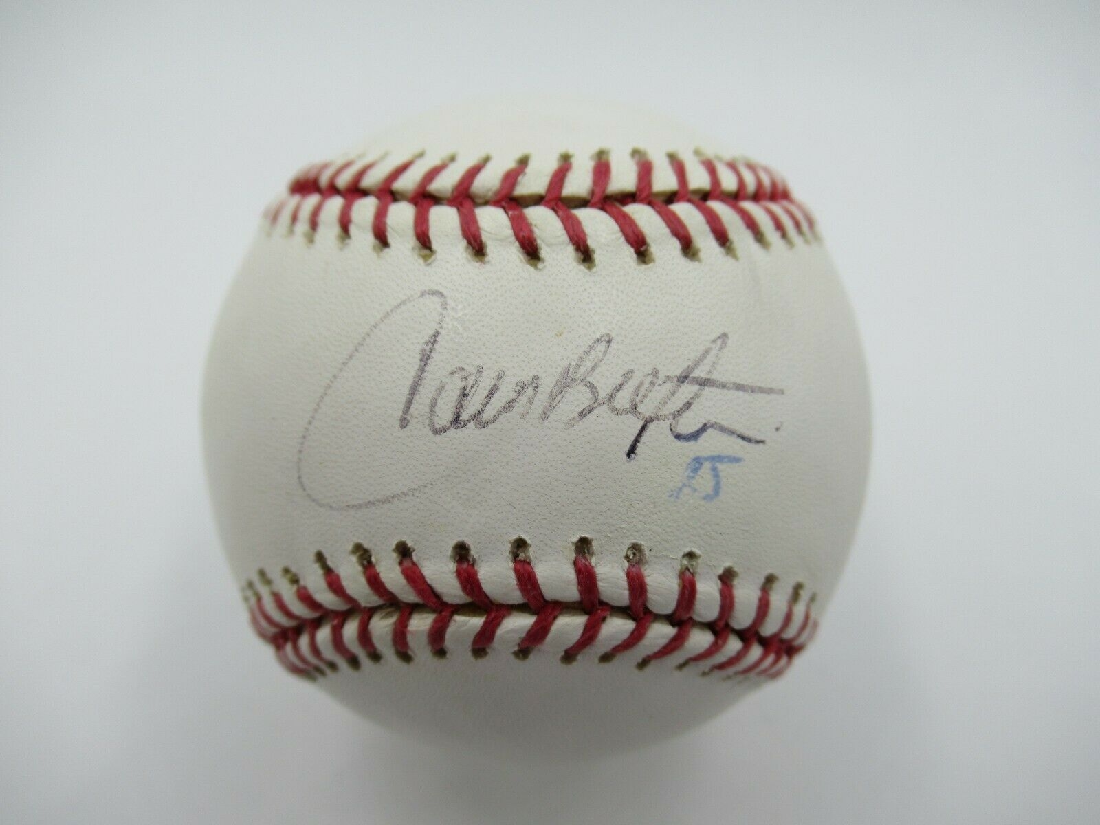 Carlos Beltran Signed Autographed Major League Baseball PSA DNA COA