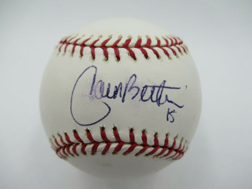 Carlos Beltran Signed Autographed Major League Baseball PSA DNA COA