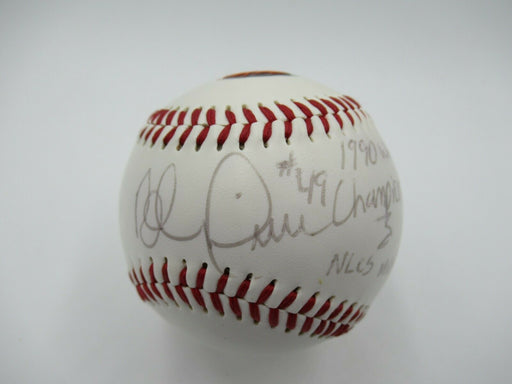 Rob Dibble "1990 World Champions & NLCS MVP" Signed Baseball JSA COA