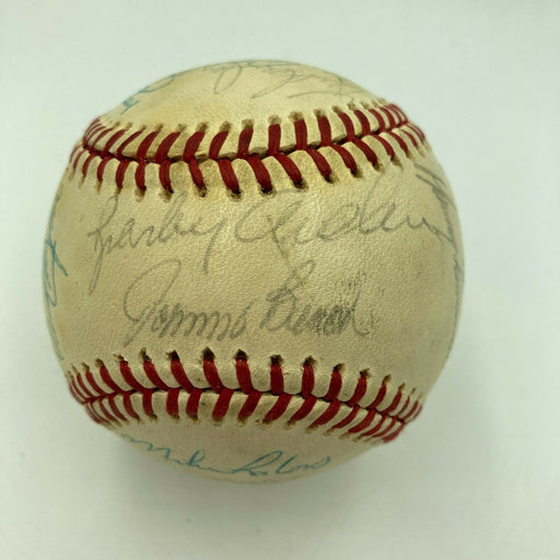 1978 Cincinnati Reds Team Signed National League Baseball Big Red Machine