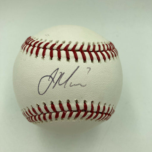 Joe Mauer Signed Autographed Official Major League Baseball Beckett COA