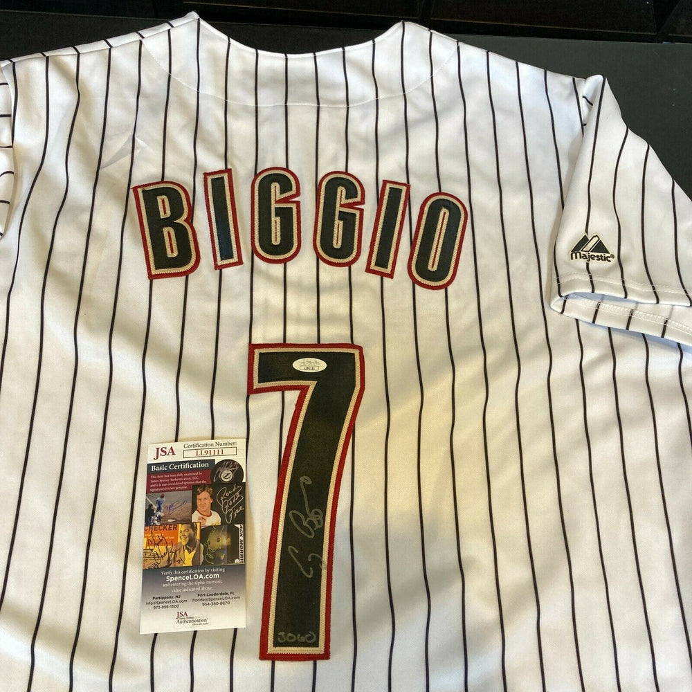 Craig Biggio Houston Astros Autographed Jersey JSA Certified