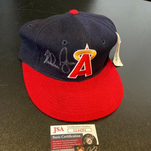 Nolan Ryan Signed California Angels Game Model Hat With JSA COA