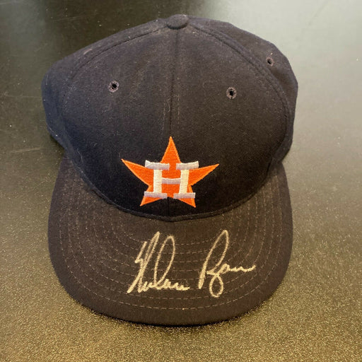 Nolan Ryan Signed Houston Astros Game Model Hat With JSA COA