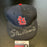 Stan Musial Signed Authentic St. Louis Cardinals Game Model Hat With JSA COA