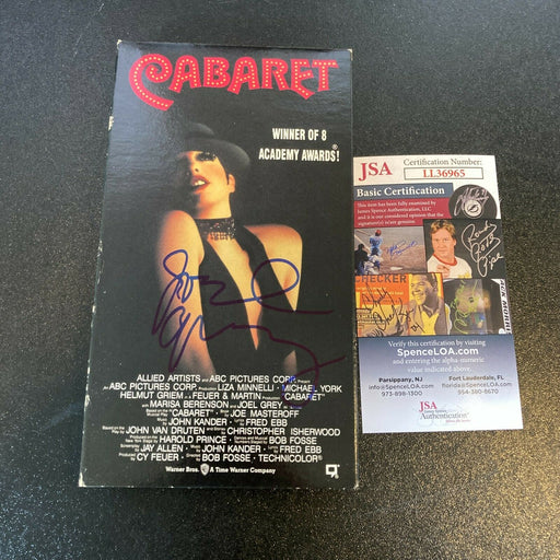 Joel Gray Signed Autographed Cabaret VHS Movie With JSA COA