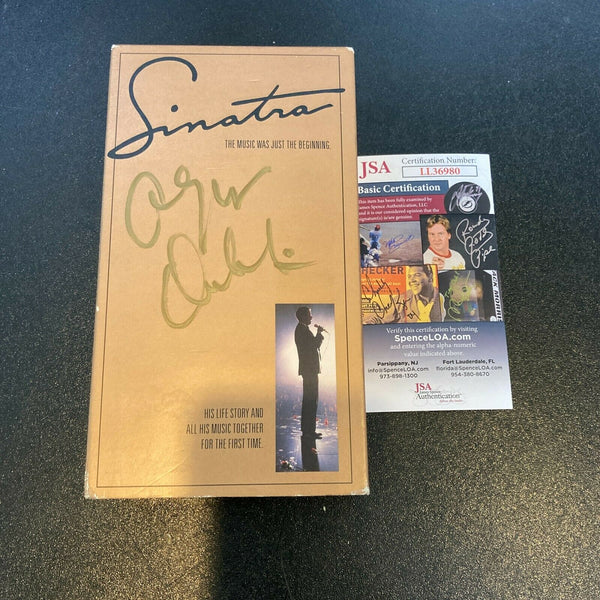 Olympia Dukakis Signed Autographed Frank Sinatra VHS Movie Set With JSA COA
