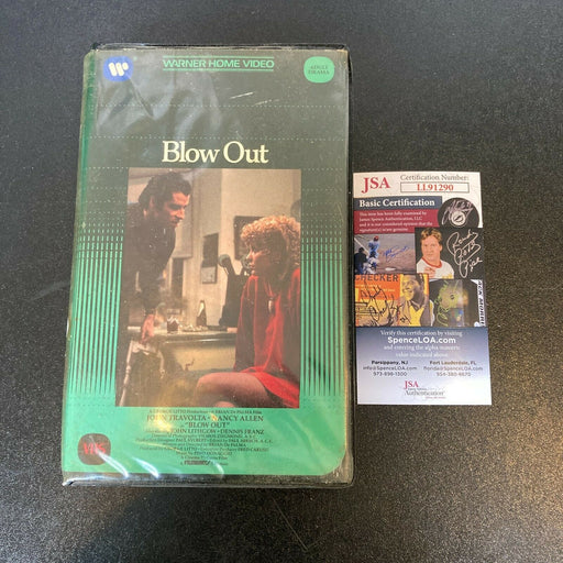 John Lithgow Signed Autographed Blow Out VHS Movie With JSA COA