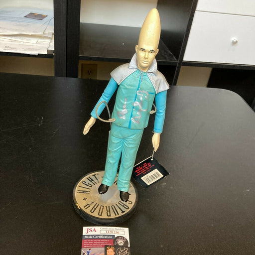 Dan Aykroyd Signed SNL Conehead Action Figure - Beldar JSA COA