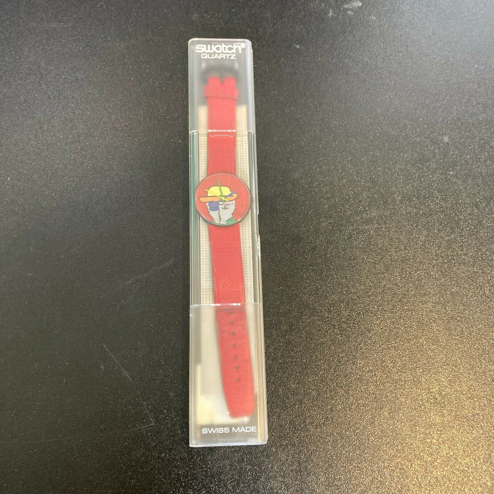 Vintage 1986 Peter Max Swatch Watch