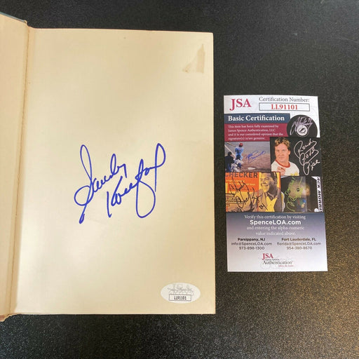 Sandy Koufax Signed Autographed Vintage Baseball Book With JSA COA
