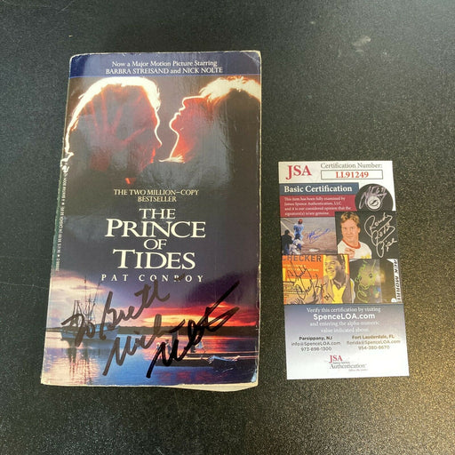 Nick Nolte The Prince Of Tides Signed Autographed Book With JSA COA