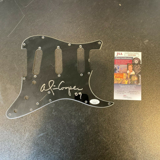 Alice Cooper Signed Autographed Guitar Pickguard With JSA COA