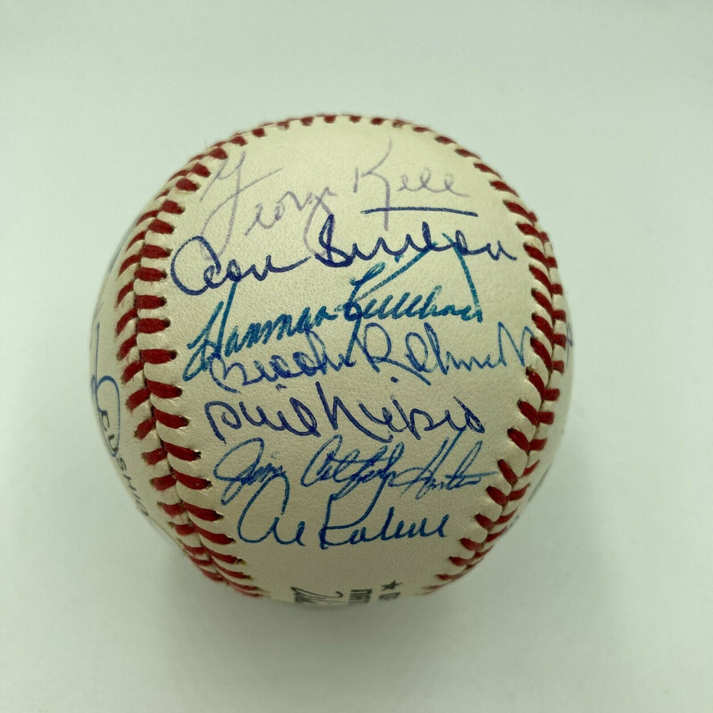 Hall Of Fame Multi Signed Baseball 23 Sigs Harmon Killebrew Stargell Beckett