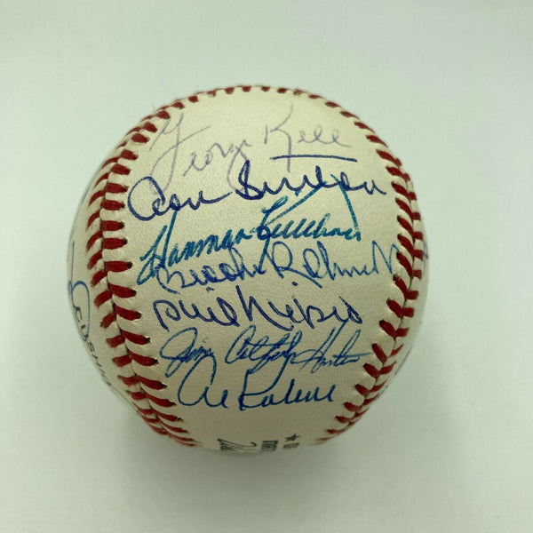 Hall Of Fame Multi Signed Baseball 23 Sigs Harmon Killebrew Stargell Beckett