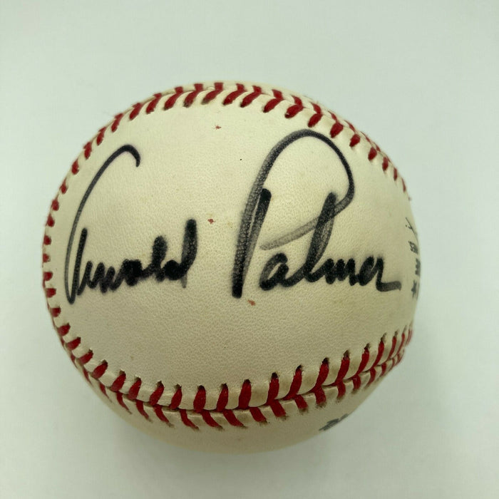 Arnold Palmer Signed National League Baseball With JSA COA PGA Golf