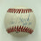 Lou Brock Hall Of Fame 1985 Signed Rawlings Official League Baseball JSA COA