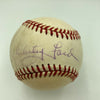 Whitey Ford Signed Autographed American League Baseball JSA COA