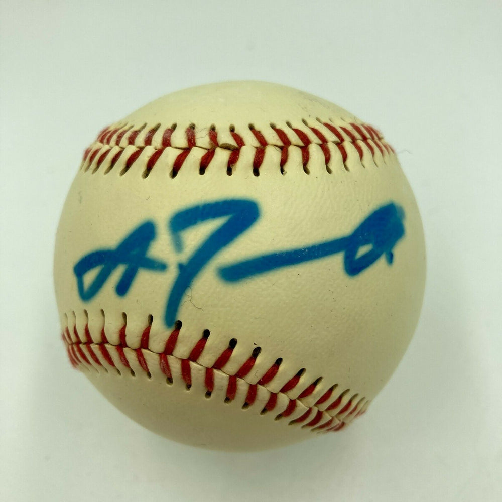 John Travolta Signed Autographed Baseball With JSA Movie Star
