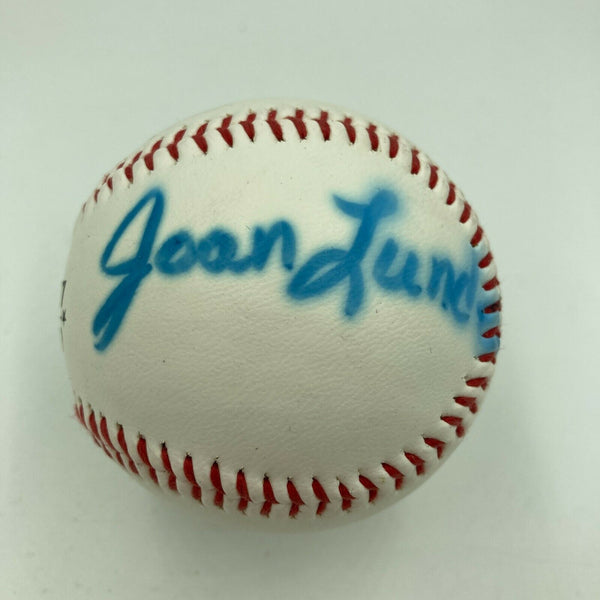 Joan Lunden Signed Autographed Baseball With JSA COA