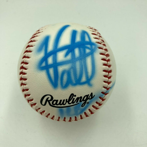 Vanilla Ice Robert Matthew Van Winkle Signed Autographed Baseball JSA COA