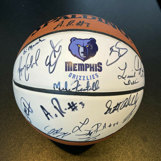 2005 Memphis Grizzlies Team Signed Spalding NBA Basketball JSA COA Pau Gasol
