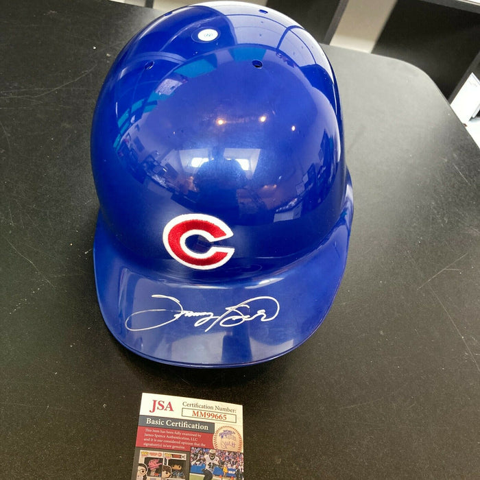 Sammy Sosa Signed 1998 Game Issued Chicago Cubs Helmet With JSA COA