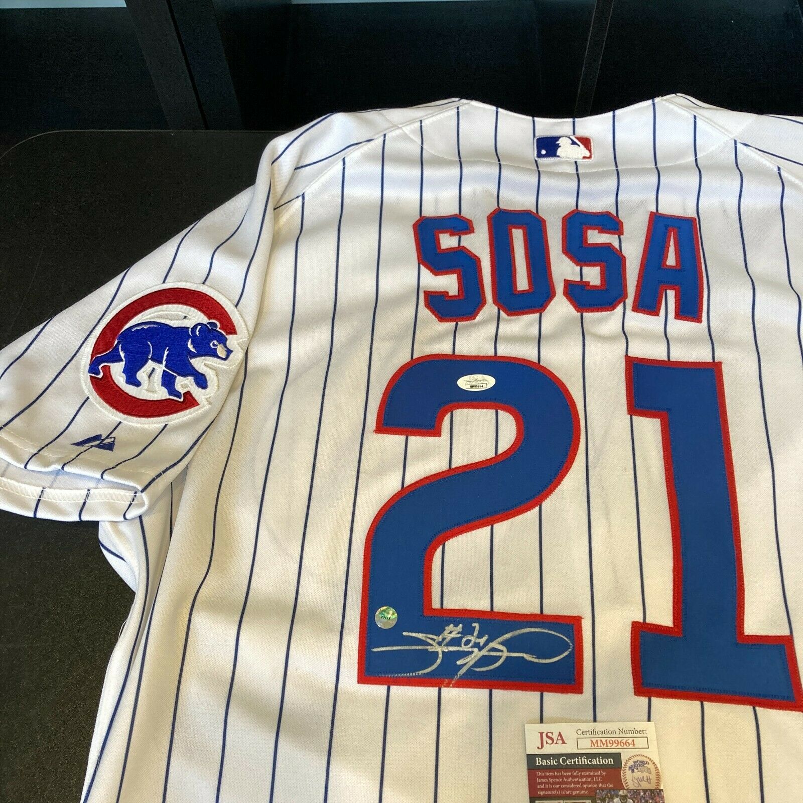 Sammy Sosa Signed Authentic 1990's Chicago Cubs Game Model Jersey