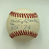 Beautiful Mickey Mantle Hall Of Fame 1974 Signed American League Baseball JSA