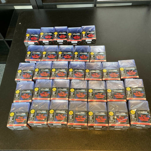 Lot Of 31 Packs Of Ultra Pro Super Thick Top Loaders Brand New