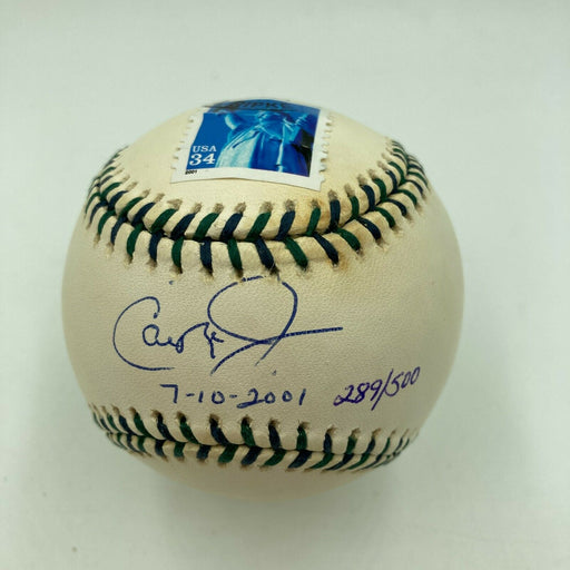Cal Ripken Jr. "7-10-2001" Signed Inscribed Final All Star Game Baseball JSA
