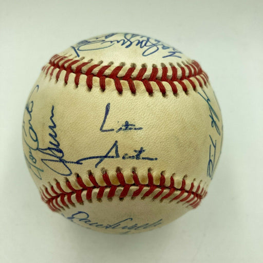 1992 Toronto Blue Jays World Series Champs Team Signed W.S. Baseball JSA COA