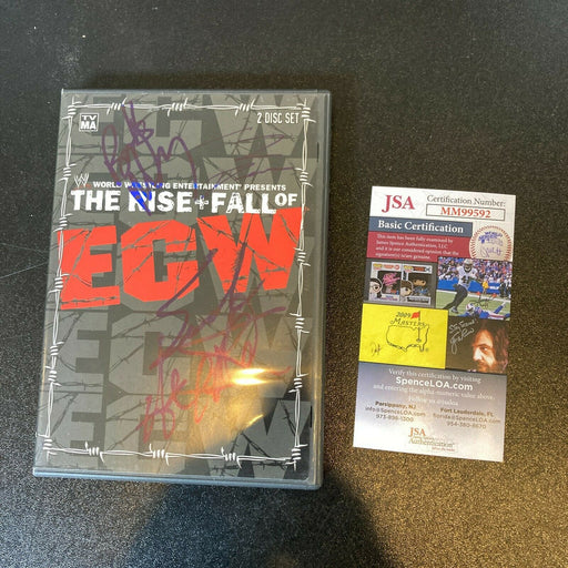 Tommy Dreamer Balls Mahoney Axl Rotten & Sabu Signed Wrestling DVD JSA COA