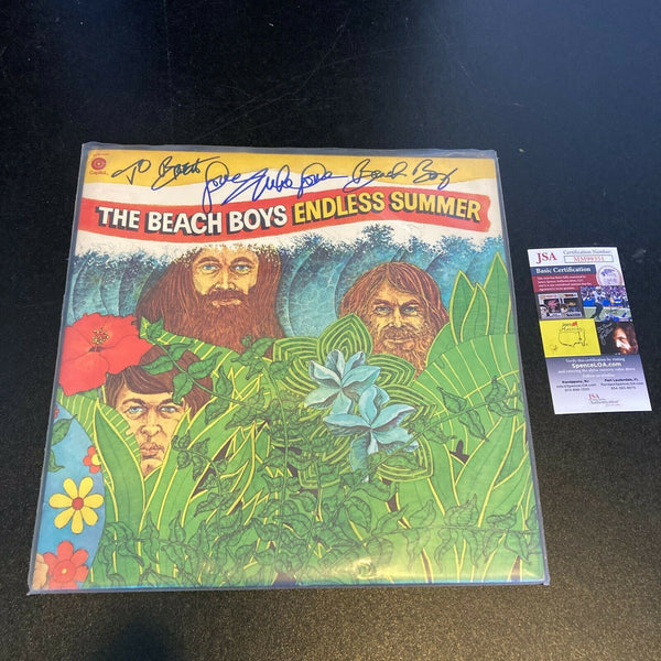 Mike Love Beach Boys Signed Vintage LP Record Album JSA COA